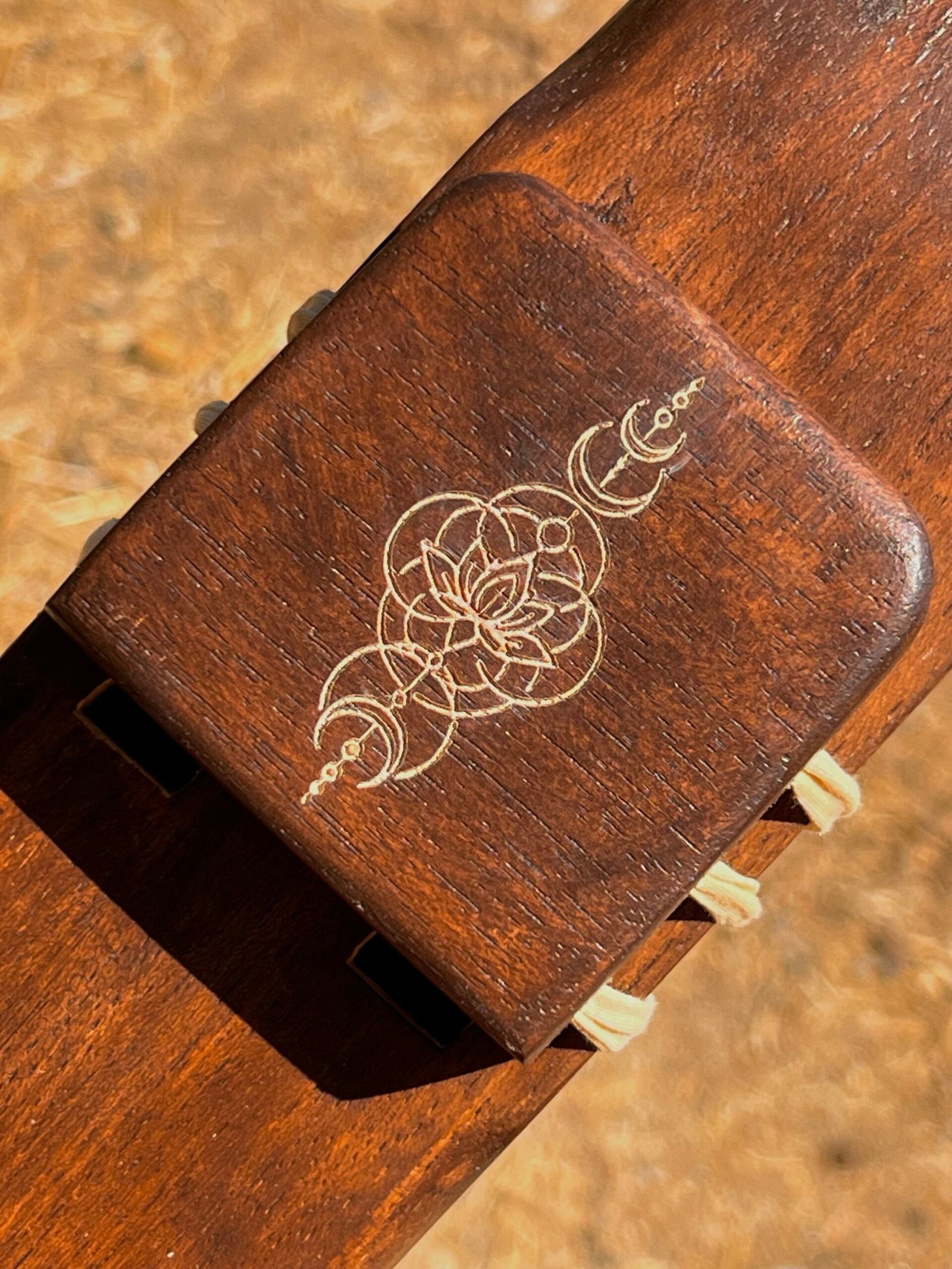 SACRED LOTUS Flauta Doble Nativa C3