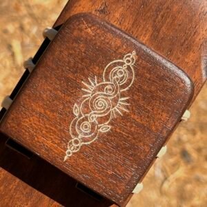 SACRED SPIRAL Flauta Doble Nativa C3